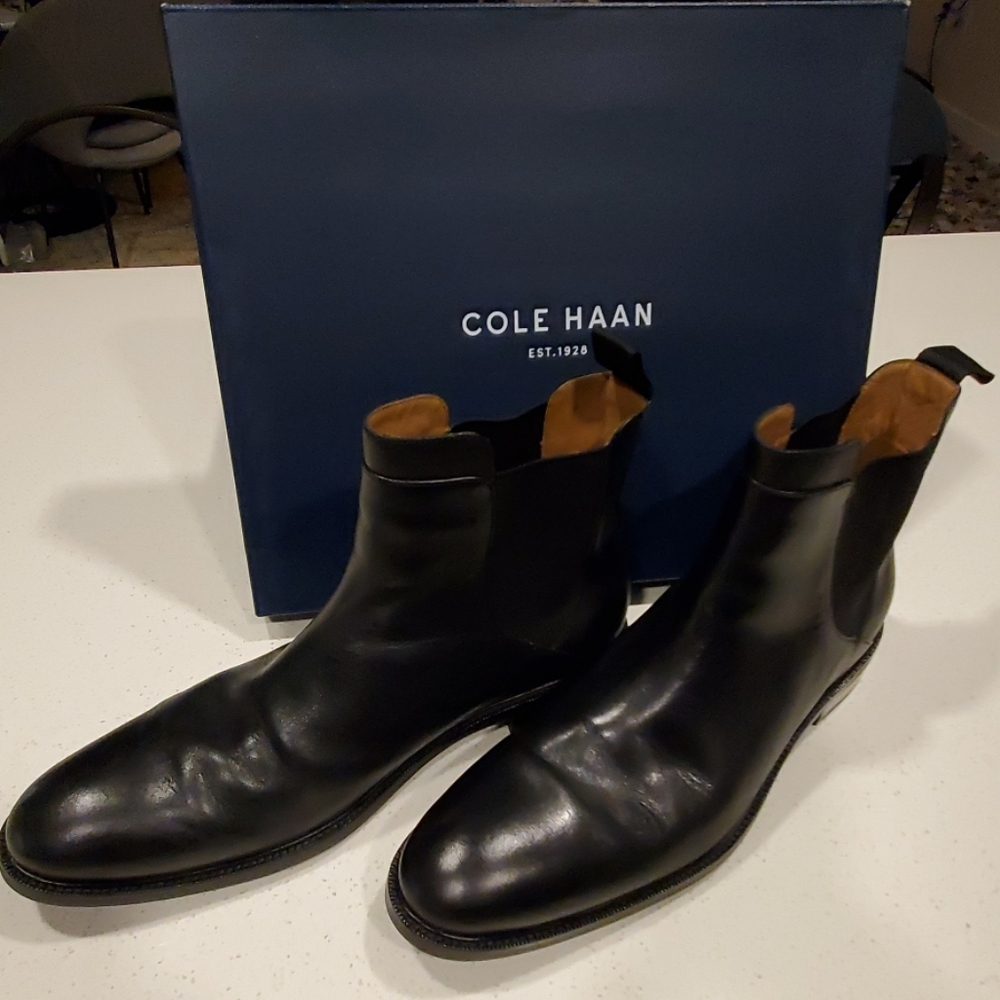Cole Haan Warren Chelsea Boots sz 13 waterproof